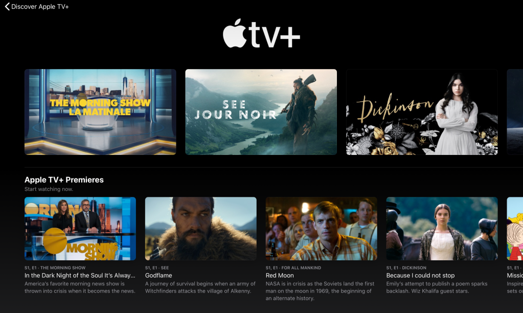Coming Soon to Apple TV