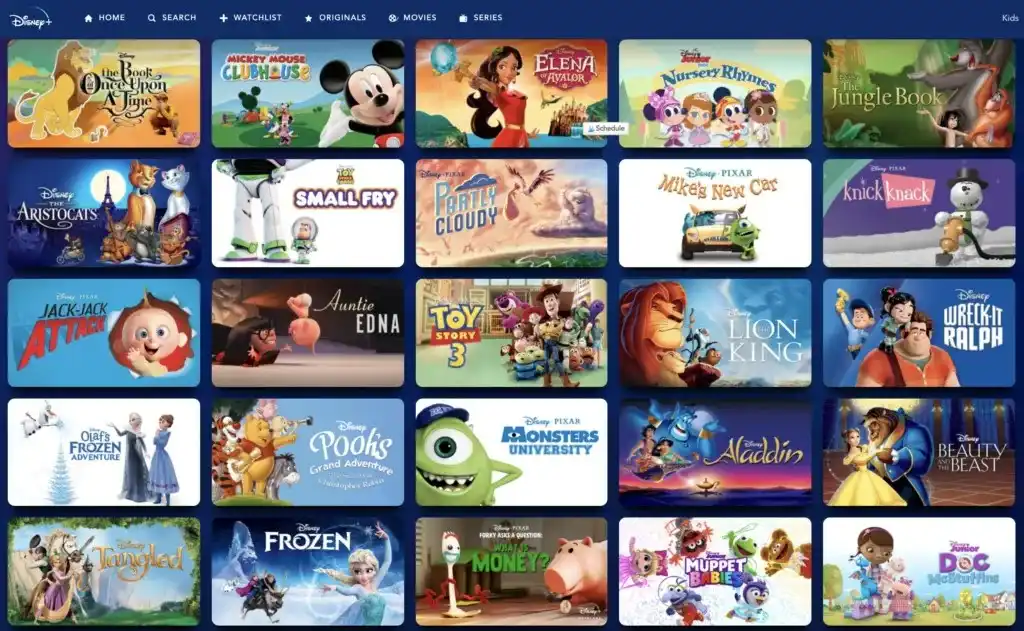 Coming Soon to Disney Plus